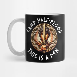 this is a pen - Camp Half-Blood percy jackson Mug